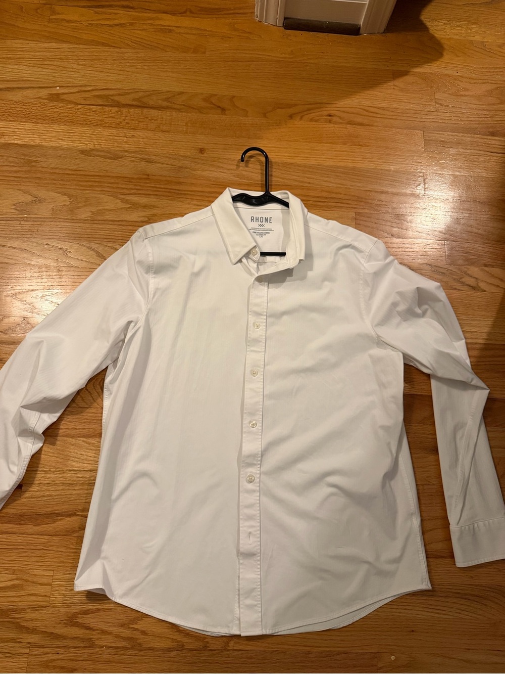 RHONE Commuter Performance white Dress Shirt - Men